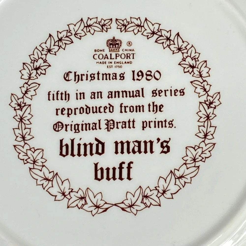 Coalport 1980 christmas